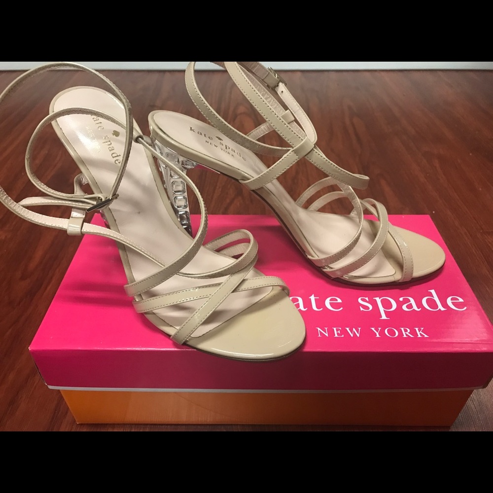 NIB Beige/Nude Size 9 Kate Spade Heels
